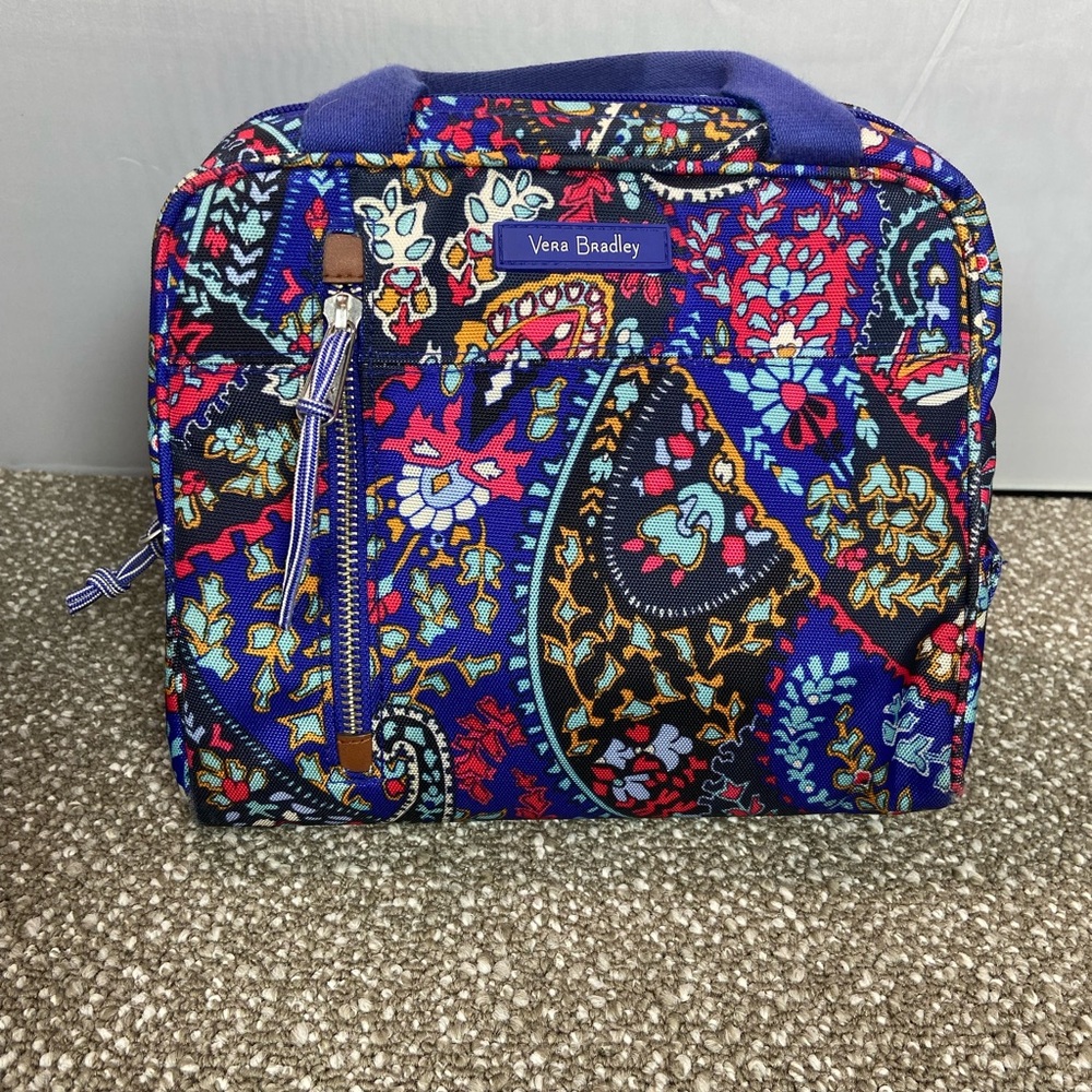 Vera Bradley Multicolor Women's Lighten Up Lunch Cooler bag Machine Washable.